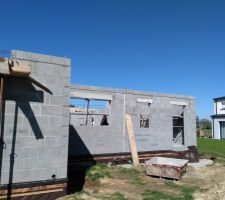 COFFRAGE DES CASQUETTES BETON