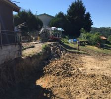 Terrassement aout 2016