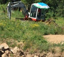 Terrassement aout 2016