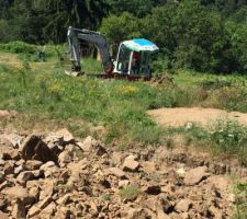 Terrassement aout 2016