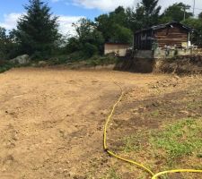 Terrassement aout 2016