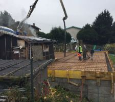 Dalle coffret ok 
pr&ecirc;t pour le coulage