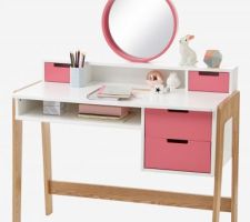 Bureau / coiffeuse pour la chambre de notre fille