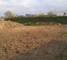 Implantation de la maison faite !