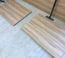 D&eacute;coupe des premi&egrave;res fa&ccedil;ades de la cuisne