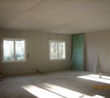 Placo diff&eacute;rents pour chambres et salle de bains