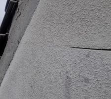 Fissures sur pignon Ouest