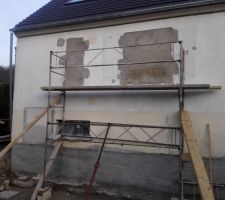 Rattrapage des tableaux au mortier