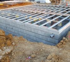 Travaux vide sanitaire en cours 1/5