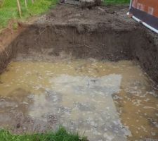 Début du terrassement pour la géothermie