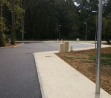 Vue du haut de la route