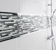 Mosaique pour les murs de la salle de bain