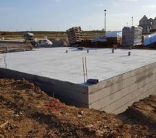 Travaux de la dalle 2/24