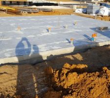 Travaux de la dalle 7/24
