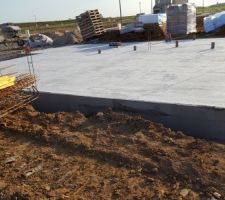 Travaux de la dalle 20/24