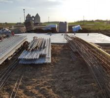 Travaux de la dalle 17/24