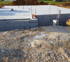 Travaux de la dalle 22/24