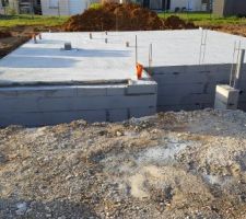 Travaux de la dalle 23/24