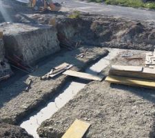 1ère semaine de travaux.