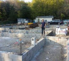 Murs de soubassement