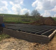 3 avril avancement des travaux du vide sanitaire