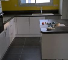 La cuisina à terminer