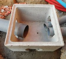 Pose du regard beton en 40x40