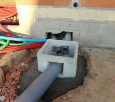Pose du regard beton en 40x40