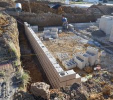 Murs du vide sanitaire