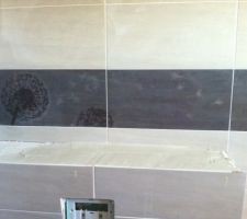 15 septembre : Faience de la sdb en haut