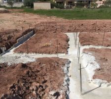 S&eacute;chage du b&eacute;ton des fondations ?