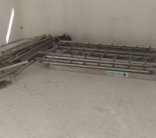 &Eacute;chafaudage d&eacute;mont&eacute;.