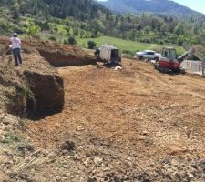 DEbut des travaux de terrassement le 6 avril 2017
