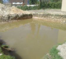 Voilà il reste de l'eau ... encore ...