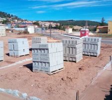 Livraison parpaings montage vide sanitaire