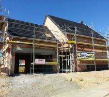 Mise hors d'eau: pose des velux