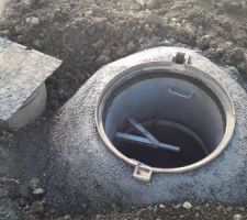 Rehausse regard EU pour terrassement de finition