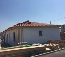 PosÃ© des tuiles