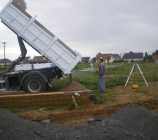 De la petite gravelle arrive