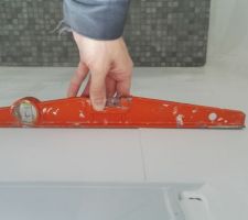 Desaffleurement du carrelage