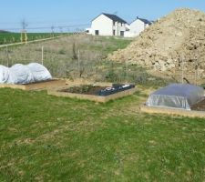 Jardin en carrÃ©s potagers