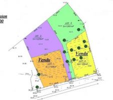 Le terrain que l'on a r&eacute;serv&eacute; est le LOT 2