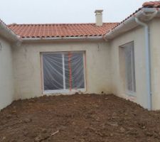 Mise a niveau du terrain autour de la maison