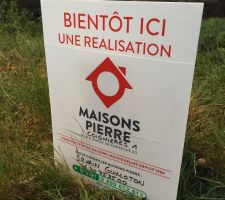 Le début de notre nouvelle vie commence avec ce panneau !