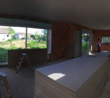 Isolation salon cuisine