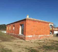 Maison hors d'eau hors d'air !! En attente du plaquiste maintenant !!