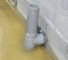 Conduit d'aeration pour le futur poele a&nbsp; buche