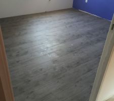 Pose du parquet