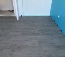 Pose du parquet