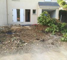Devanture encore en chantier